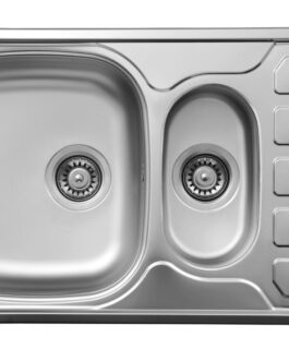 Deante Soul ZEO 0513 Rustfri stål køkkenvask med bakke