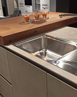 SinkSolution A LINE 1000×500 1x FS rustfri stål køkkenvask