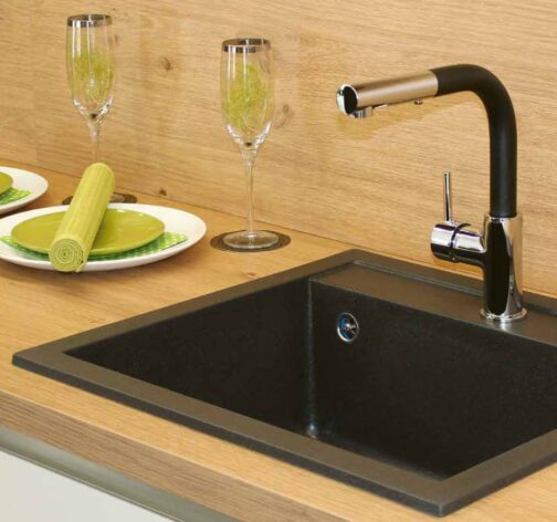 SinkSolution Natura 60 PLUS komposit køkkenvask