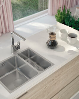 Deante Egeria ZPE 050C Rustfri stål køkkenvask