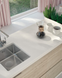 Deante Egeria ZPE 010A Rustfri stål køkkenvask