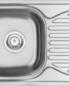 Deante Doppio ZEN 0113 Rustfri stål køkkenvask med bakke